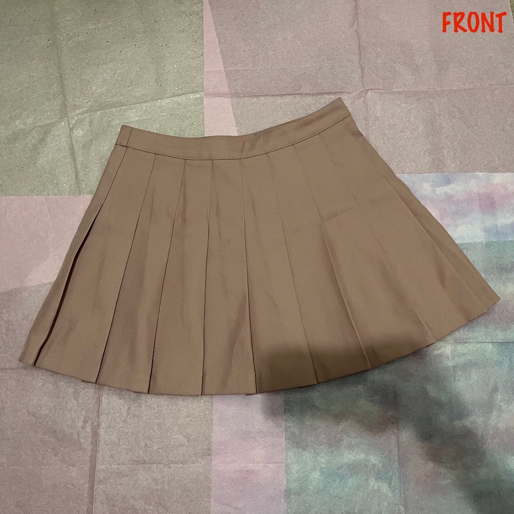 Forever 21 Dusty Pink Pleated Tennis Skirt